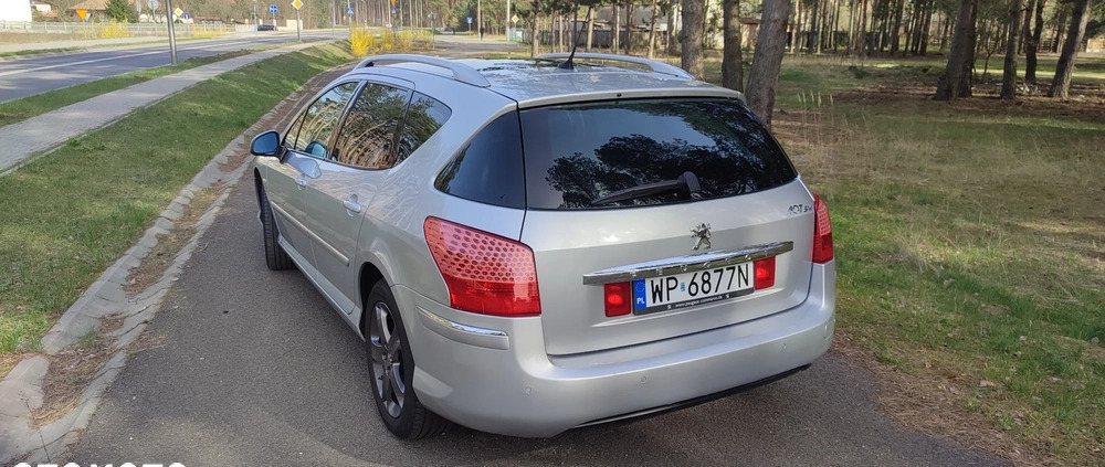 Peugeot 407 cena 16500 przebieg: 293995, rok produkcji 2010 z Pyrzyce małe 254